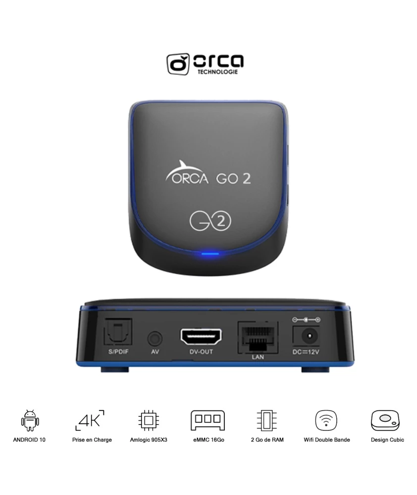 Box Android ORCA GO2 2G / 16G