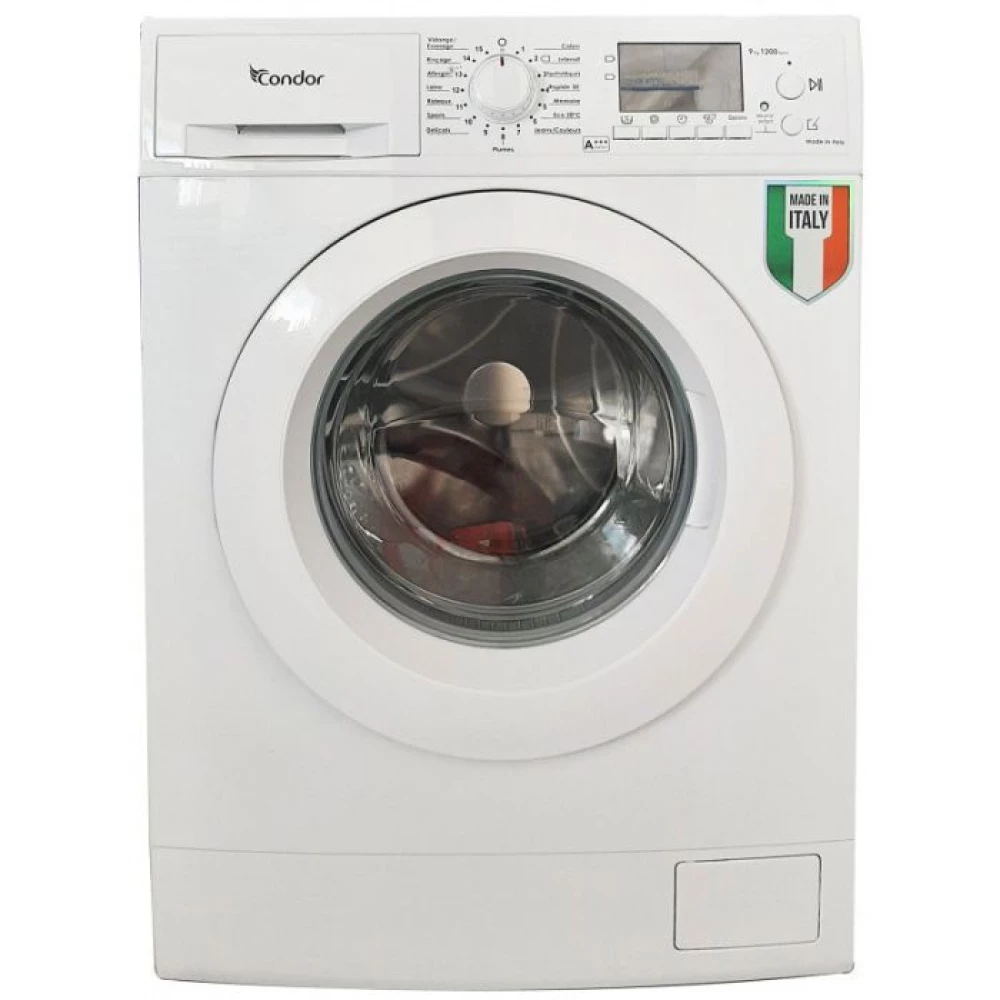 LAVE LINGE FRONTAL CONDOR CON-F912D 9KG - BLANC