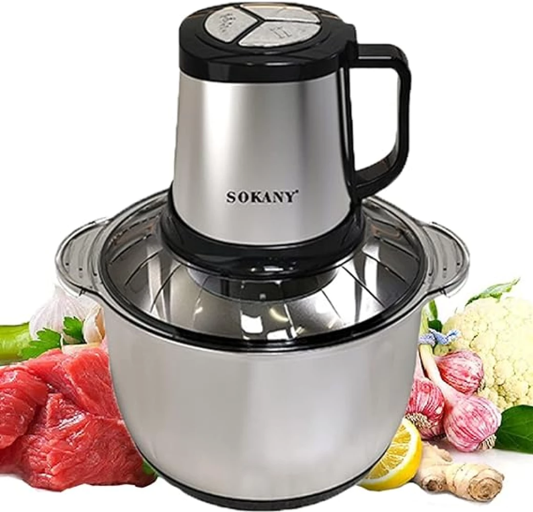 Sokany Hachoir a viande - Professionnelle 5.0Litres 800W SK-7015