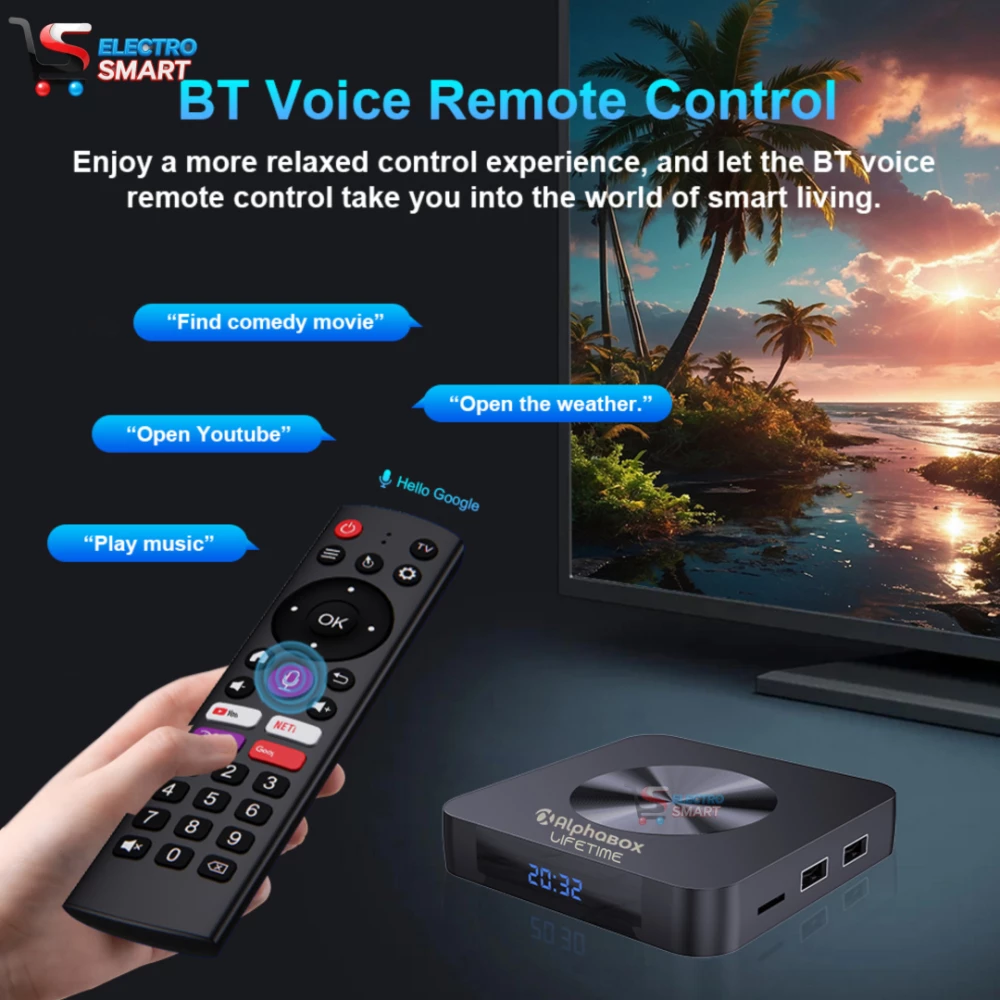 prodBOX TV ANDROID ALPHABOX LIFETIME 4G/32G 8Kuct