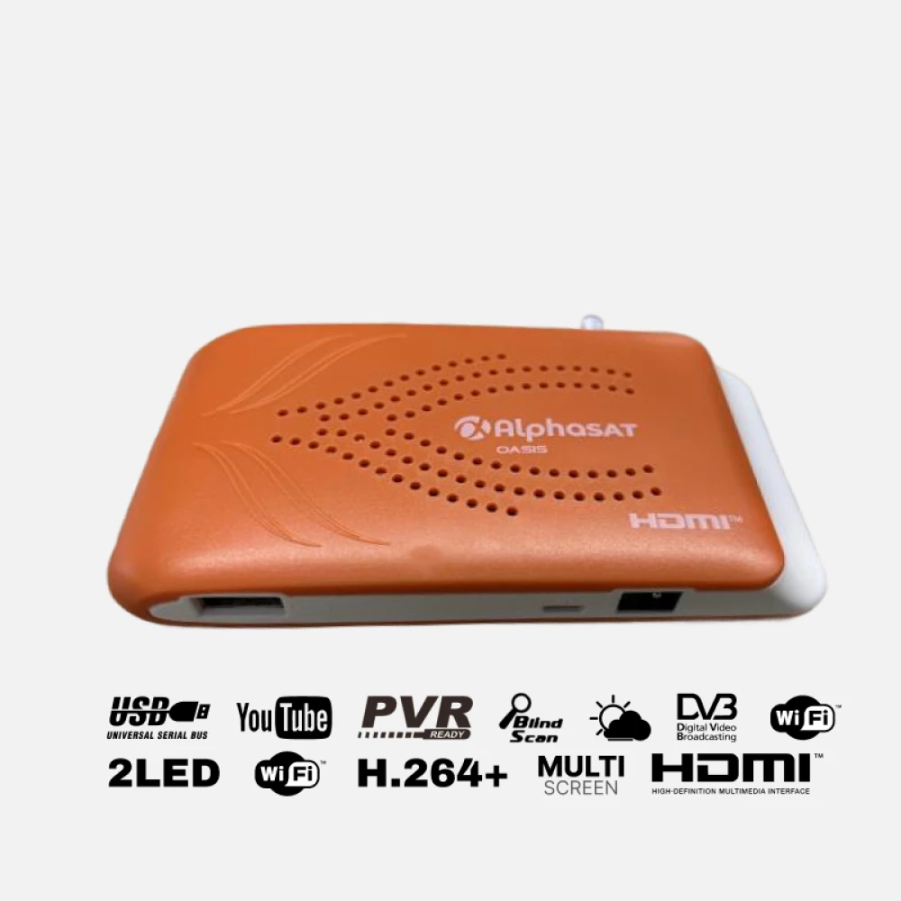 prodRÉCEPTEUR ALPHASAT OASISuct