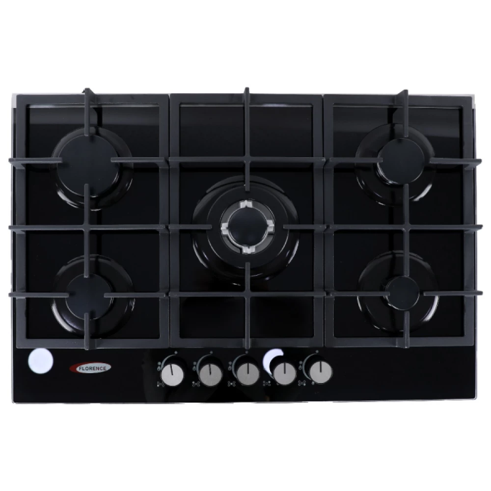prodPlaque De Cuisson Encastrable FLORENCE FH-7610GB 5 Feux 70cm - Noiruct