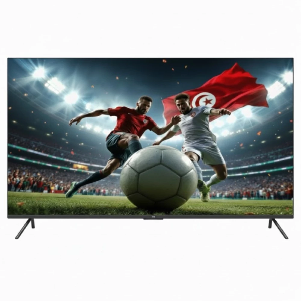 TV TELEFUNKEN 60'' Smart Google Tv G4FN 4K QLED + Récepteur intégré
