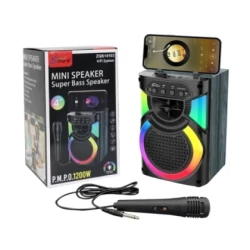 Haut Parleur Sans Fil ZQS 14103 Rechargable Avec Microphone