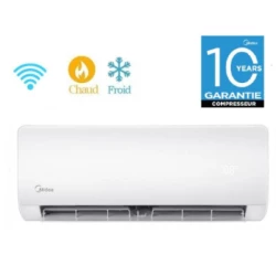 Climatiseur Midea 12000 BTU Chaud et Froid Wifi / Inverter